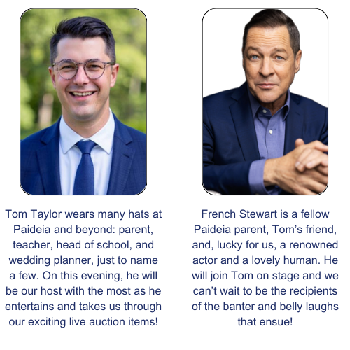 Tom and French bios